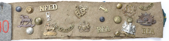 ENGLISH SOLDIER'S ENORMOUS SOUVENIR 'HATE' BELT