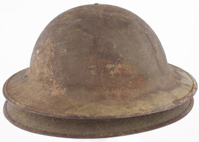 TWO ‘DOUGHBOY’ HELMET SHELLS