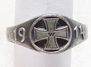 WORLD WAR I IRON CROSS RING