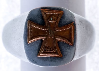 WORLD WAR I IRON CROSS RING
