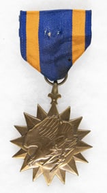 AIR MEDAL AWARDED TO A BLACK K.I.A. VIETNAM HELICOPTER CREWMAN