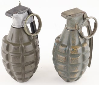 VIETNAM ERA MK-2 GRENADES (2)