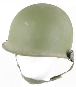 VIETNAM ERA MI HELMET WITH LINER