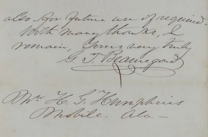 PIERRE G. T. BEAUREGARD