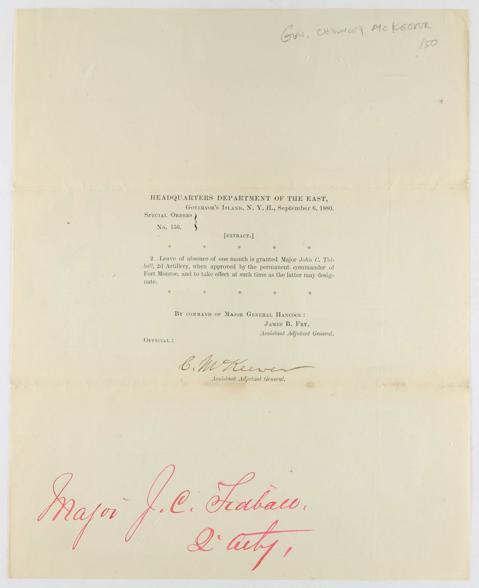 CHAUNCEY MCKEEVER (1 of 2)