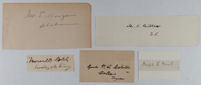 CONFEDERATE BRIGADIER GENERALS (5)