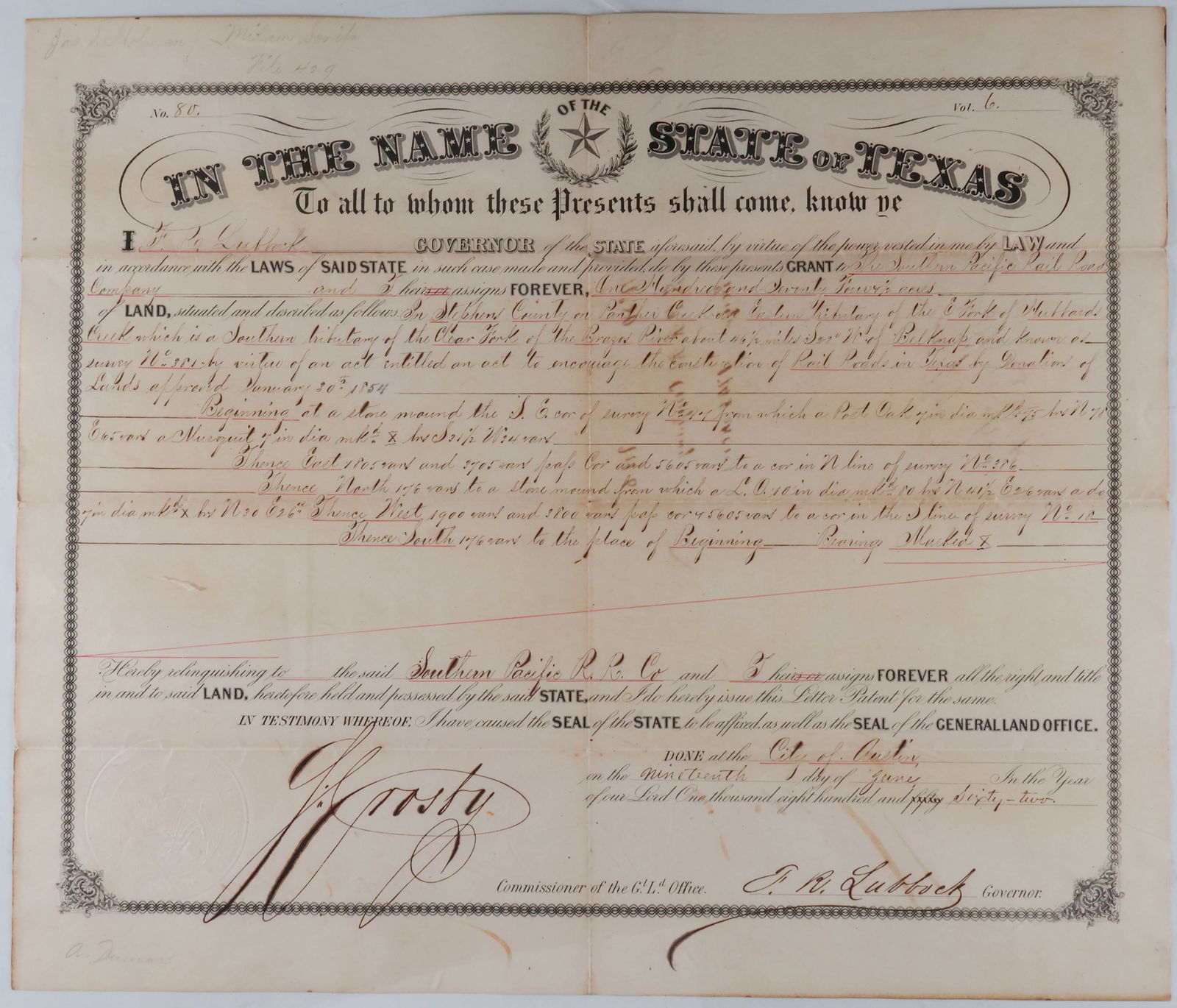 FRANCIS R. LUBBOCK (1 of 2)