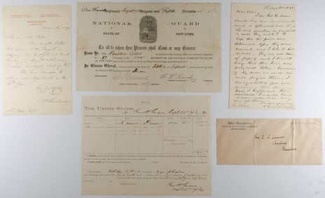 UNION BREVET BRIGADIER GENERALS (5)