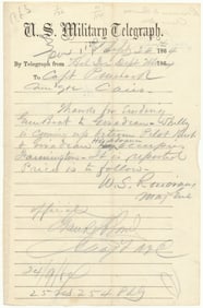 WILLIAM S. ROSECRANS PREPARES FOR PILOT KNOB