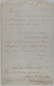 ALABAMA OFFICIALLY THANKS CONFEDERATE TROOPS IN CULLEN BATTLE’S REGIMENT