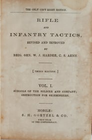 HARDEE’S INFANTRY MANUAL.