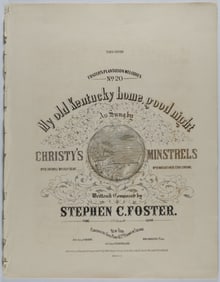 'MY OLD KENTUCKY HOME'