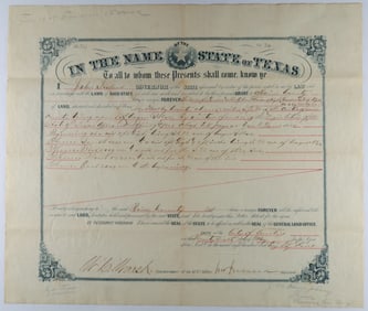 (TEXAS) JOHN IRELAND