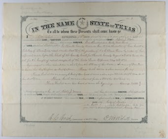 (TEXAS) ORAM M. ROBERTS