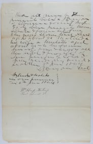 MISSOURI SLAVE MANUMISSION