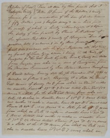 1840 REPUBLIC OF TEXAS LAND SALE