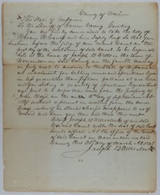 SELLING LIQUOR TO A SLAVE