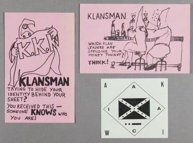 ANTI-KU KLUX KLAN POSTCARDS (2)