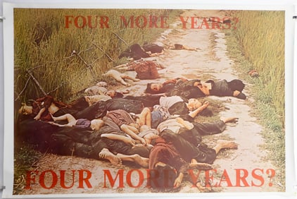 ANTI-JOHNSON MY LAI MASSACRE POSTER