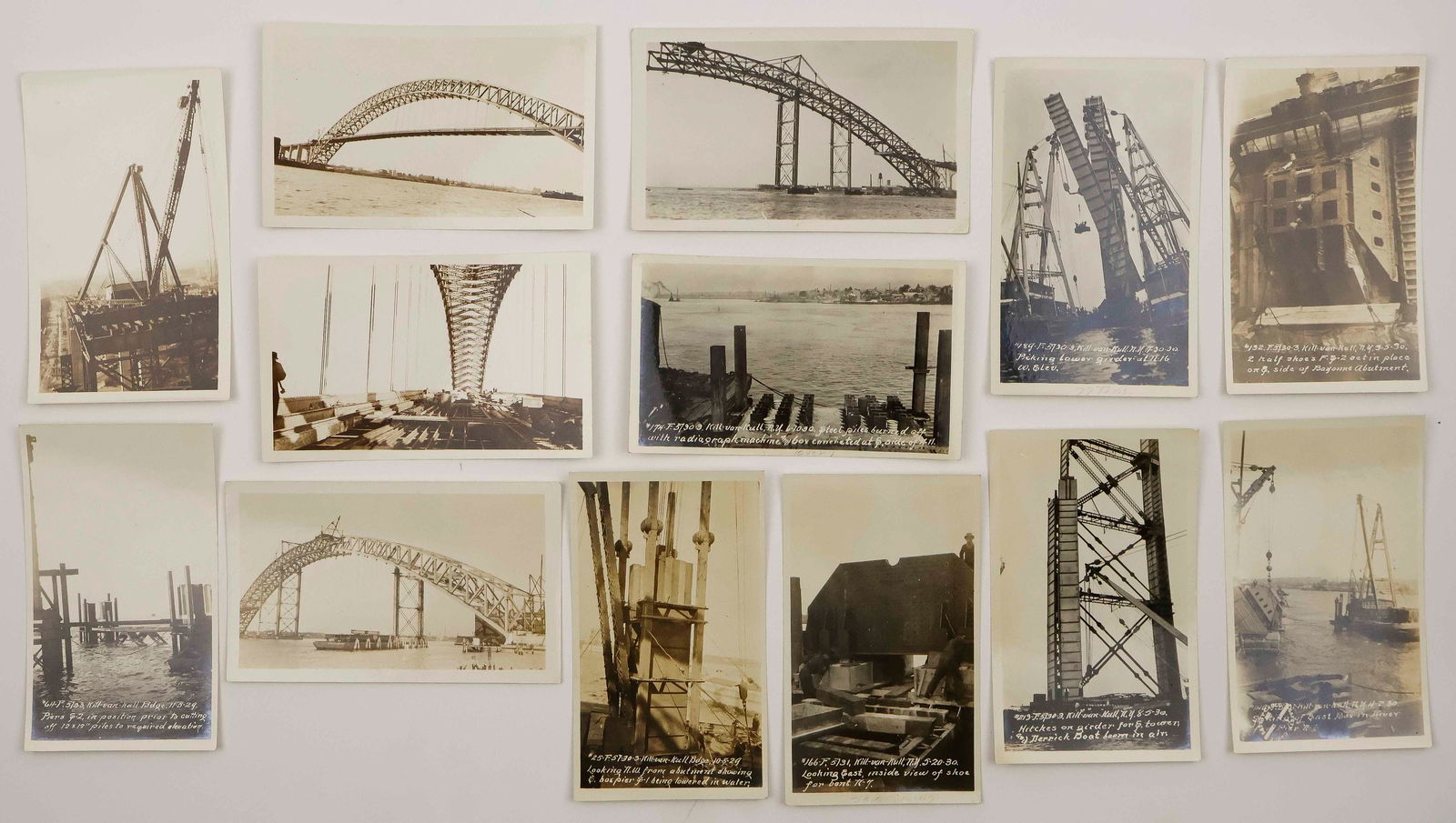 1929 KILL VAN KULL BRIDGE PHOTOGRAPHS (13) (1 of 1)