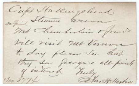 LINCOLN ASSASSINATION - THOMAS H. HARBIN