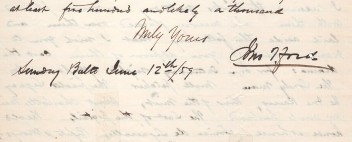 LINCOLN ASSASSINATION - JOHN T. FORD