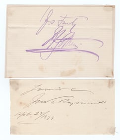 LINCOLN ASSASSINATION - FORD’S THEATRE ACTORS