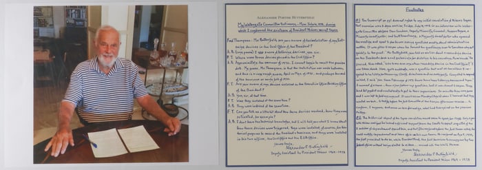 (WATERGATE) ALEXANDER BUTTERFIELD