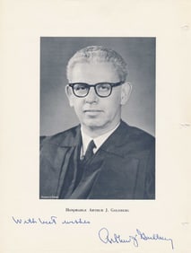 ARTHUR J. GOLDERG