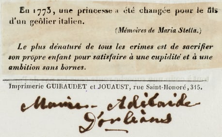 LOUISE MARIE ADELAIDE DE BOURBON