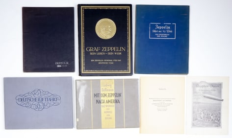 EARLY ZEPPELIN BOOKS (7)