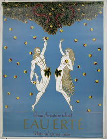 'EAU ERTE' ADVERTISING POSTER
