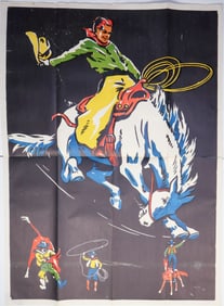RODEO STOCK POSTER