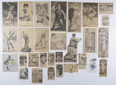 VINTAGE BASEBALL PLAYERS (50)