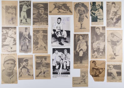 VINTAGE BASEBALL PLAYERS (50)