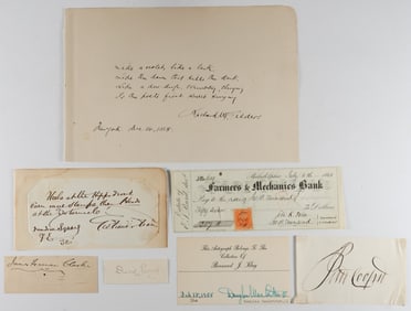 MISCELLANEOUS AUTOGRAPHS (7)