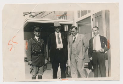 (CLYDE BARROW AND BONNIE PARKER) FRANK HAMER