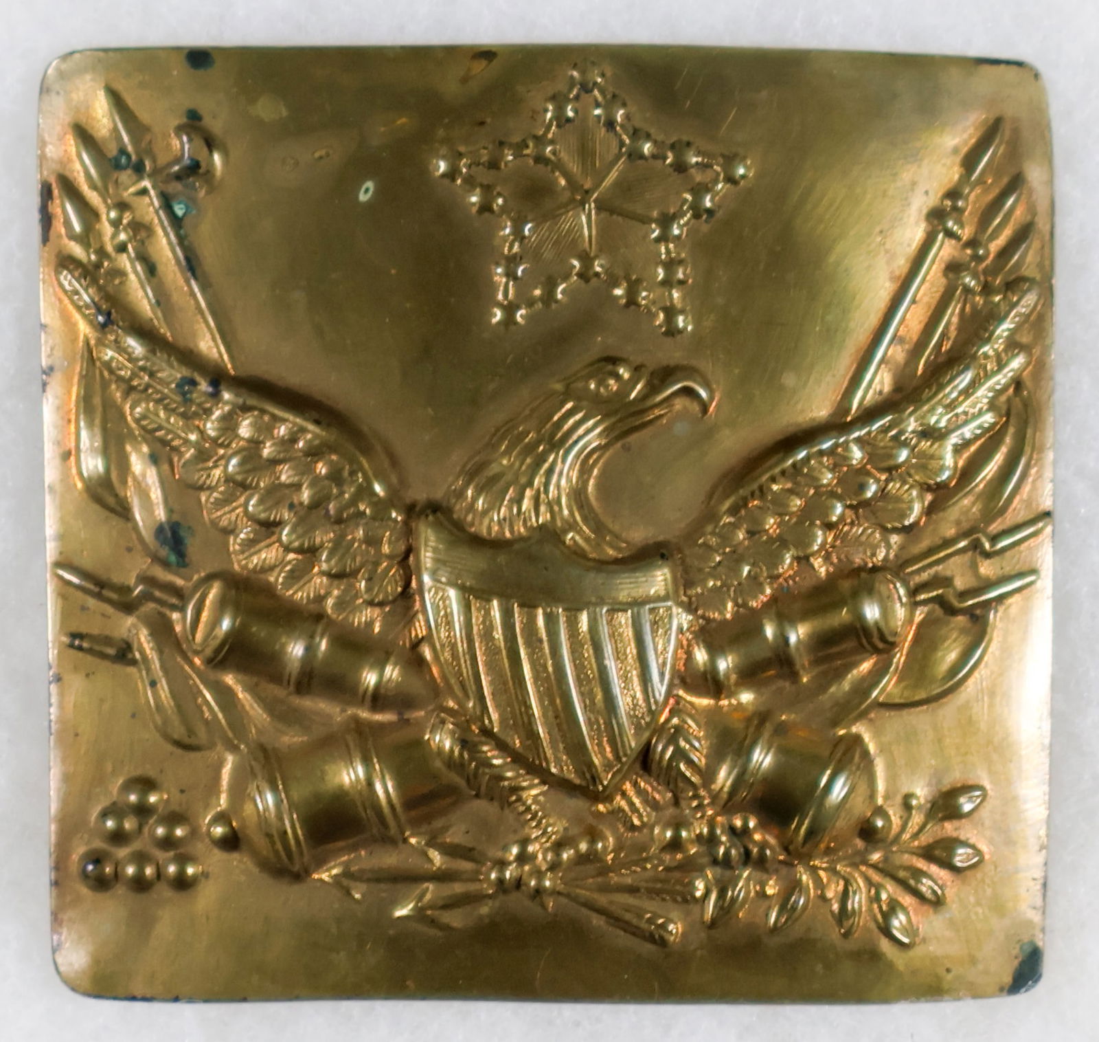 STAR OF STARS MILITIA BELT PLATE (1 of 2)