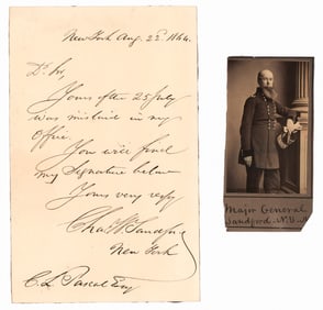 (NEW YORK DRAFT RIOTS) CHARLES W. SANDFORD