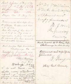 JAMES A. GARFIELD AND FOUR MORE UNION GENERALS