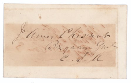 JAMES CHESNUT, JR.