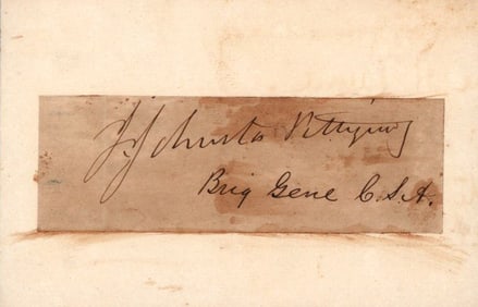 JAMES JOHNSTON PETTIGREW