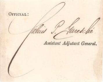 JULIUS P. GARESCHE