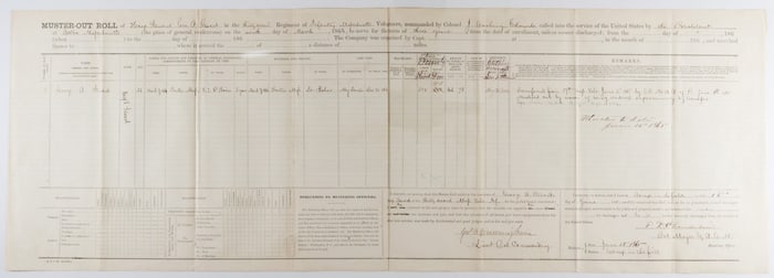 (20TH MAINE VOLS.) THOMAS D. CHAMBERLAIN