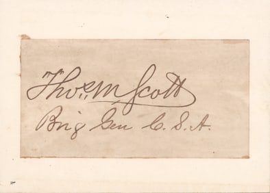 THOMAS M. SCOTT