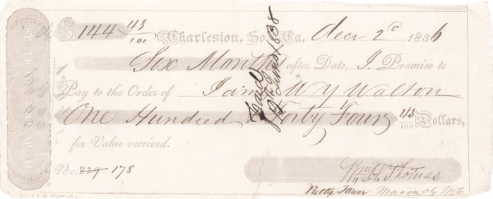 (THOMAS' CHEROKEE LEGION) WILLIAM H. THOMAS