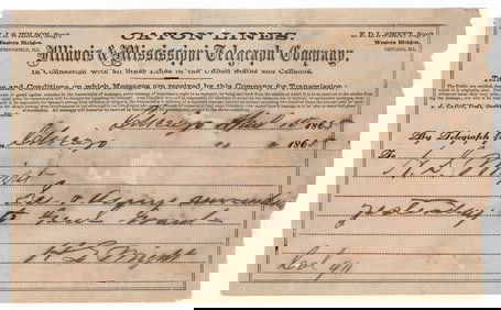 (HORATIO G. WRIGHT DECLARES LEE'S SURRENDER)