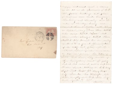 SOLDIER WRITES OF THE FALL OF RICHMOND