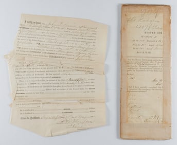 145TH NEW YORK VOLS. REGIMENTAL MUSTER ROLL