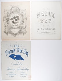 CIVIL WAR PATRIOTIC SHEET MUSIC (3)
